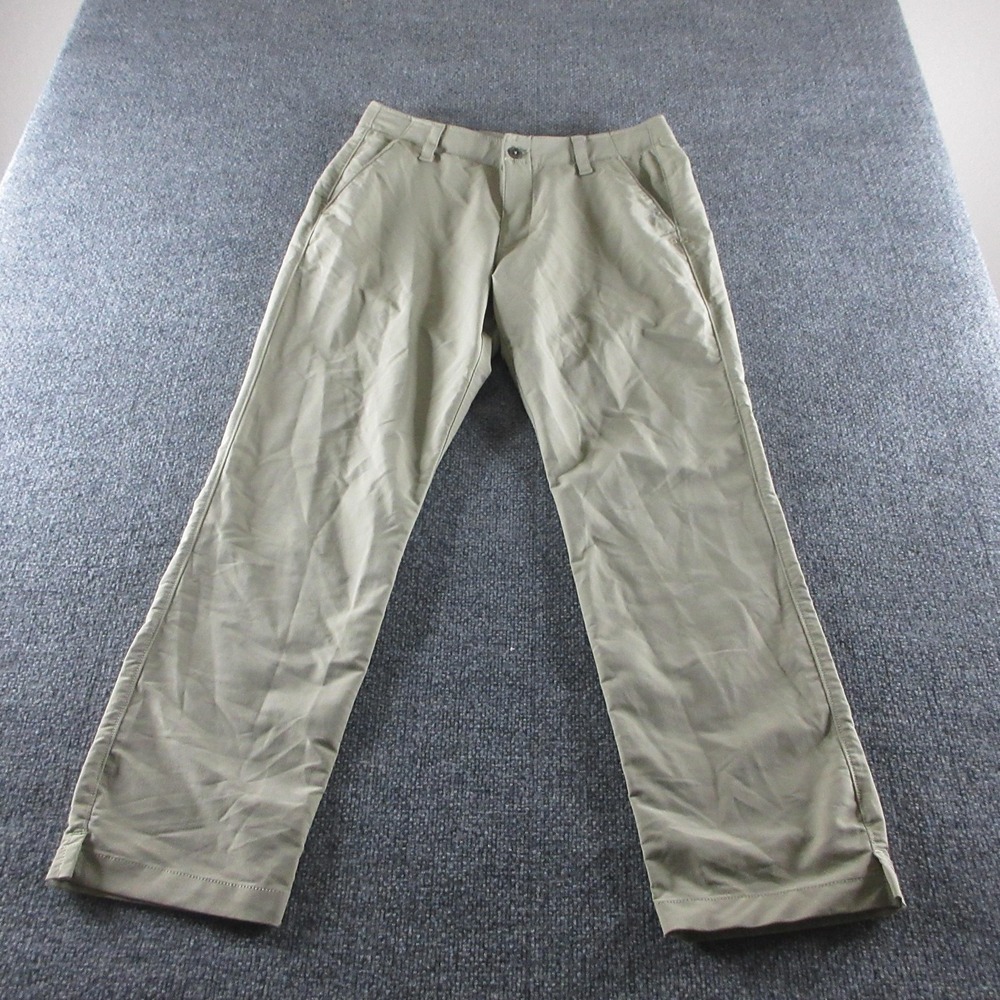 Under Armour Pants Mens 34x30 Beige Khakis Relaxed Straight‎ Chino Casual Golf